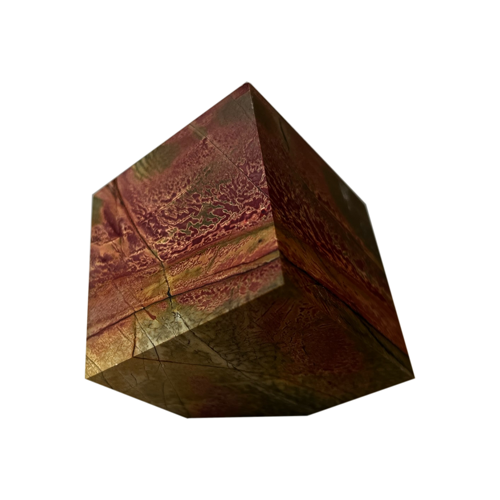 Jasper Decorative Cube — Natural Stone