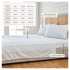 Great Bay Home Newport Bed Sheets - Soft Microfiber