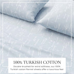 Bettwäsche-Set aus türkischem Baumwollflanell – Elevated Lodge Collection