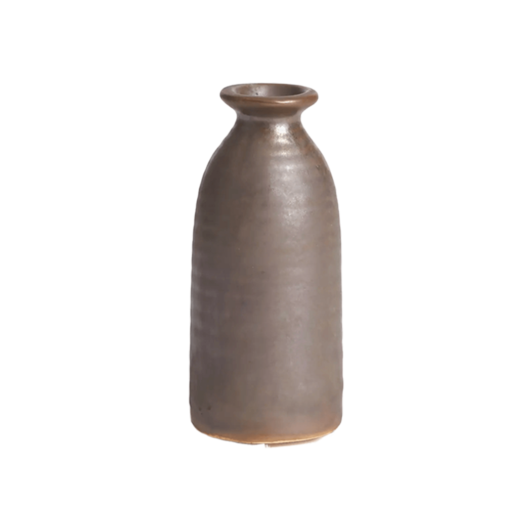 Maia Vase — Matte Metallic Green