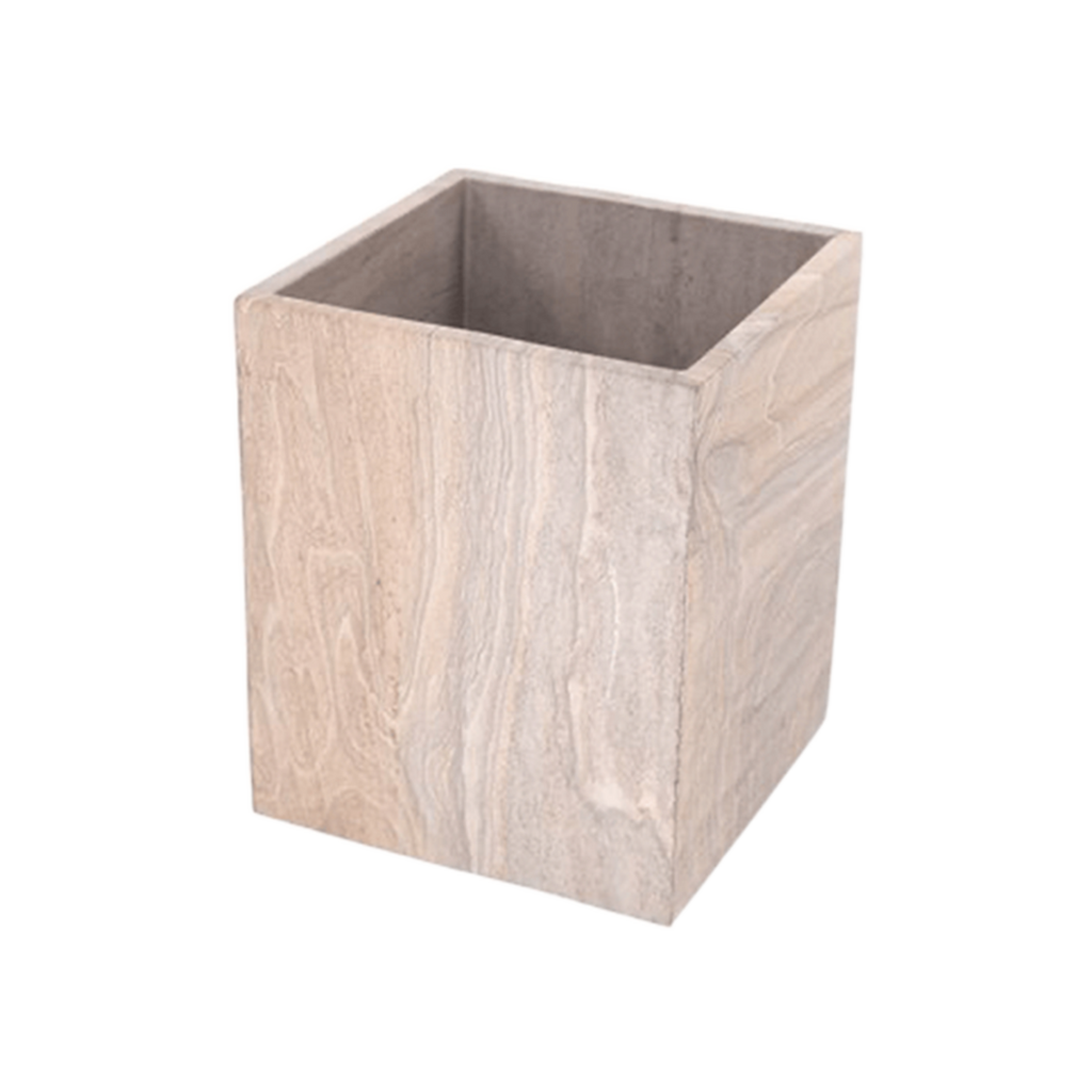 Matador Sandstone Wastebasket — Rainbow Sandstone