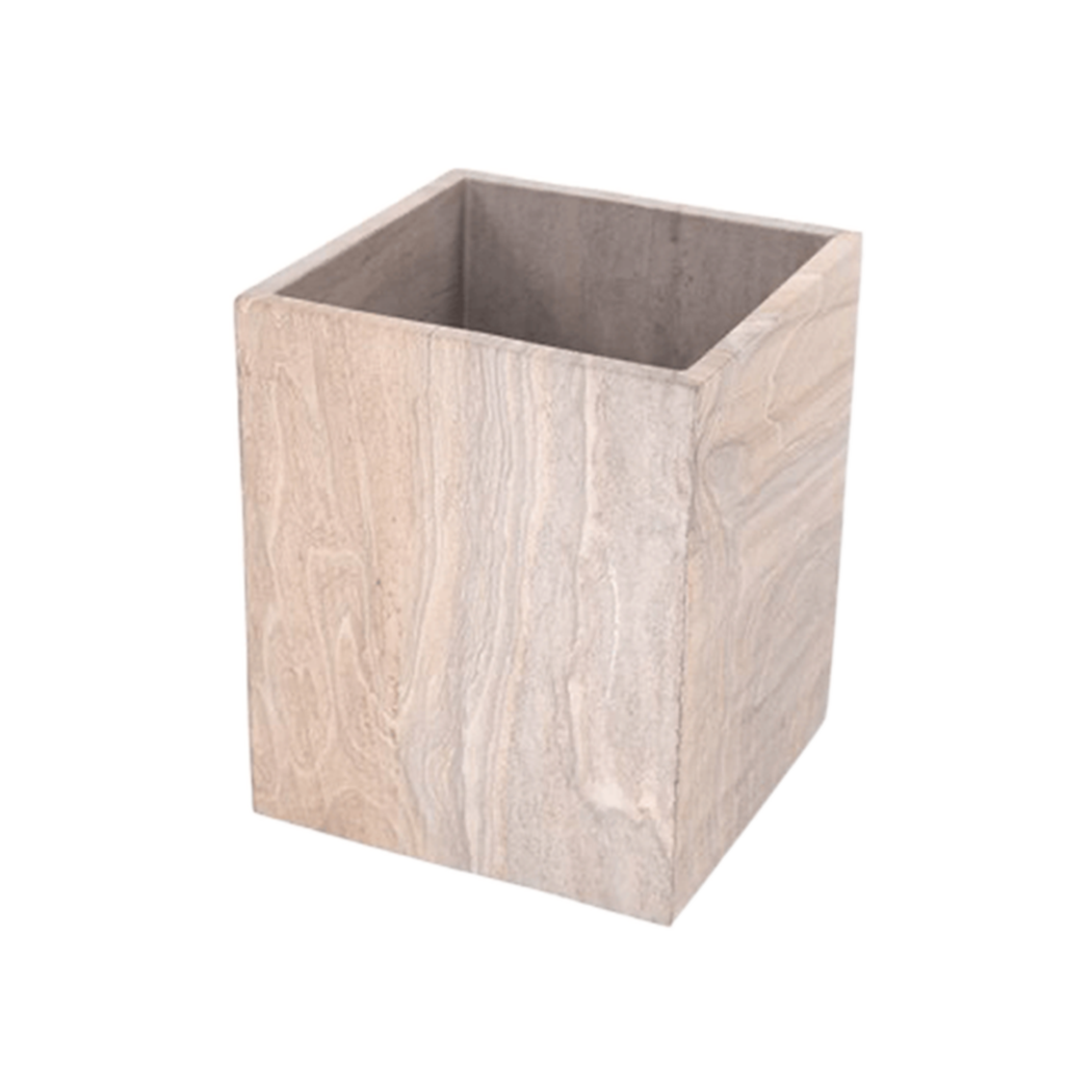 Matador Sandstone Wastebasket — Rainbow Sandstone