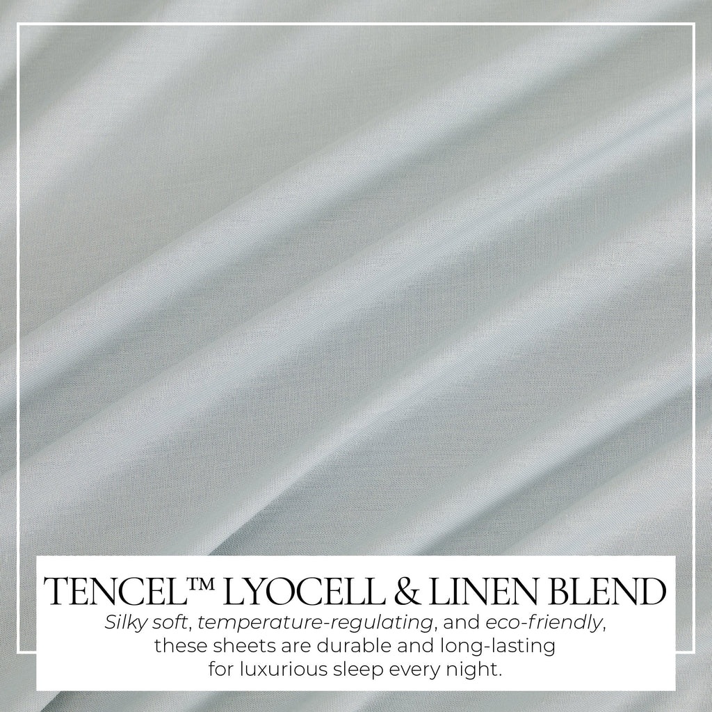 TENCEL™ Lyocell- & Leinen-Mischbettwäsche-Set – Kollektion Magdalena