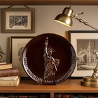 Frankoma Liberty Centennial Wall Plate - 1986 Commemorative