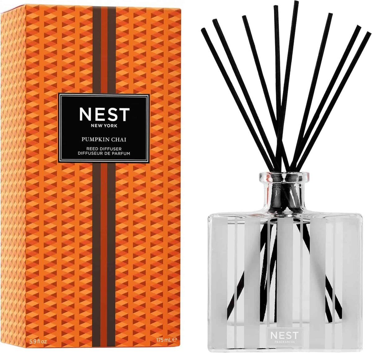 Nest New York Pumpkin Chai Reed Diffuser - Warm Spiced Scent