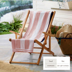 Gestreiftes Cabana-Strandtuch – Edgartown-Kollektion