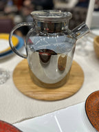 Smoky Grey Thermoglas-Teekanne – 1,6 L