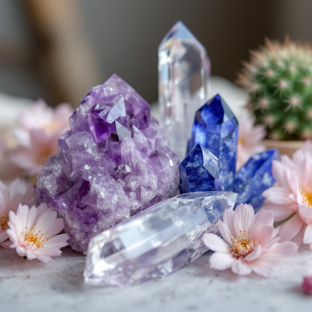 Pisces Zodiac Crystal Candle — 10 oz