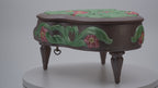 Grand Piano Music Box & Bisque Musician Figurines Bundle