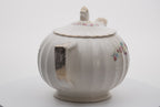Vanity Fair Bridal Wreath Teapot – Porcelain with 22K Gold Accents
