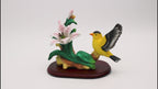 American Goldfinch Figurine - Wellington Collection Porcelain
