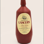 Lancers Rosé portugiesische Steingut-Weinflasche brauner Keramikkrug 23 cm