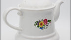 Price & Kensington Keramik Teekanne Rosengesteck 17cm
