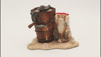 Lowell Davis Tabby Cat Figurine - Border Fine Arts for Schmid