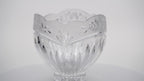 Oneida Southern Garden Lead Crystal Bowl – Frosted Floral Rim