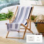 Gestreiftes Cabana-Strandtuch – Edgartown-Kollektion