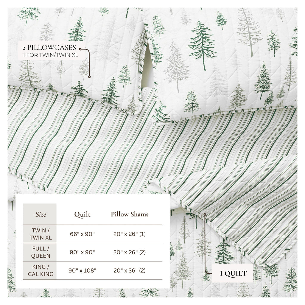 Rustikale Landschafts-Steppdecke - Matthew Kollektion