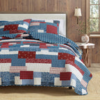 Americana Patchwork Quilt-Set – Kollektion Lowel