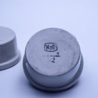 Hall China #362 Weiße Keramik-Souffléform – 2,5 oz, 3er-Set