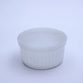 Anchor Hocking Fire‑King T434 Ramekin — White Milk Glass