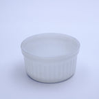 Anchor Hocking Fire‑King T434 Souffléform — Weißes Milchglas