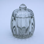 Jeannette Glass National Muster Relish-Dose mit Deckel – Klar