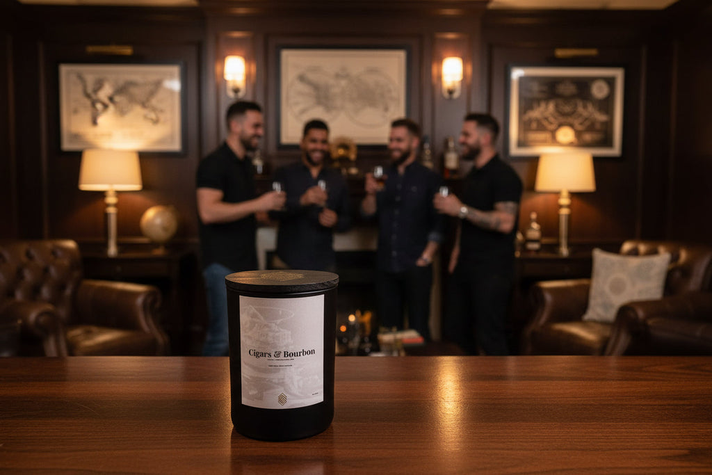 Cigars & Bourbon Candle — 11 oz