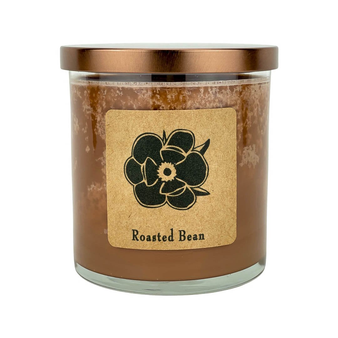 Roasted Bean 10 oz Soy Candle - Coffee & Hazelnut