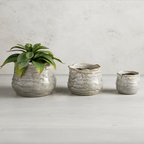 Samara Pot – Keramik mit gewelltem Rand