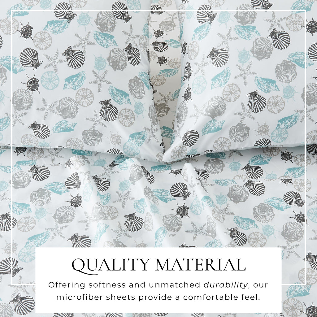 Great Bay Home Newport Bed Sheets - Soft Microfiber
