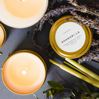 Shangri‑La Reisekerze – Eukalyptus, Lavendel & Zitronengras