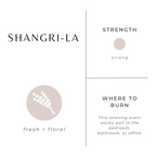 Shangri‑La Reisekerze – Eukalyptus, Lavendel & Zitronengras