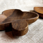Kartenfarben Serviertabletts aus Holz – 4er-Set
