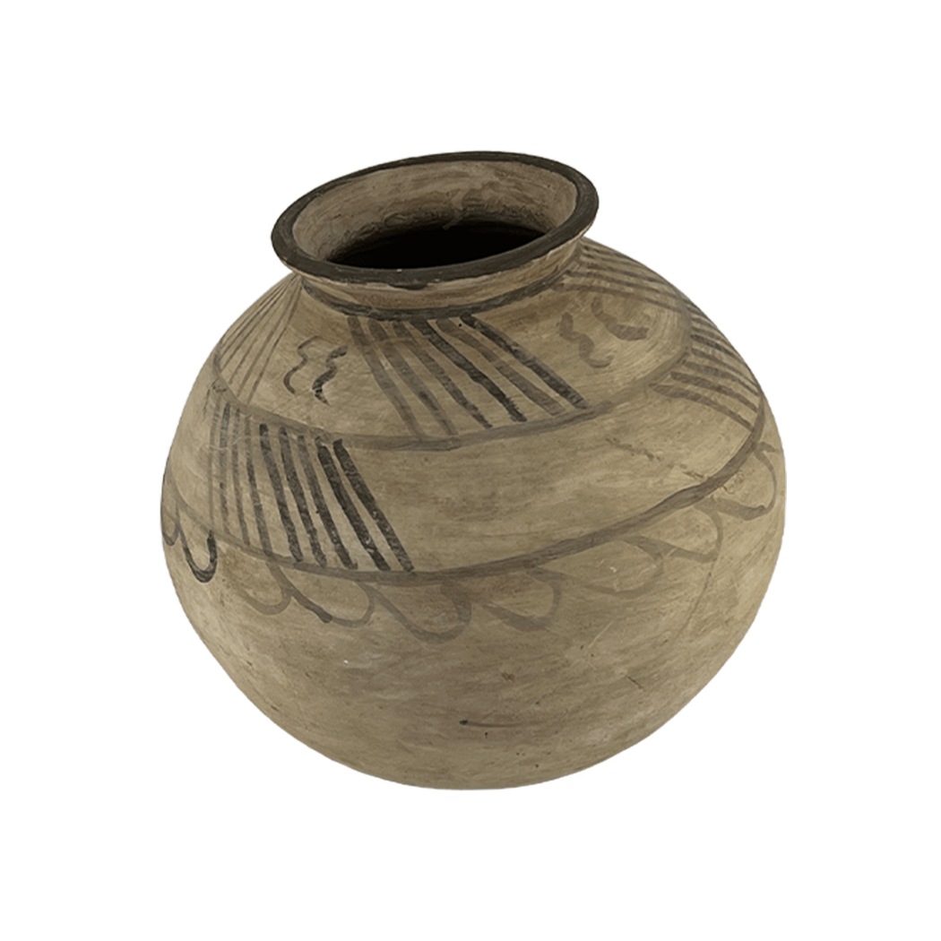 Tara Terra Cotta Clay Pot — Indian Souk Style