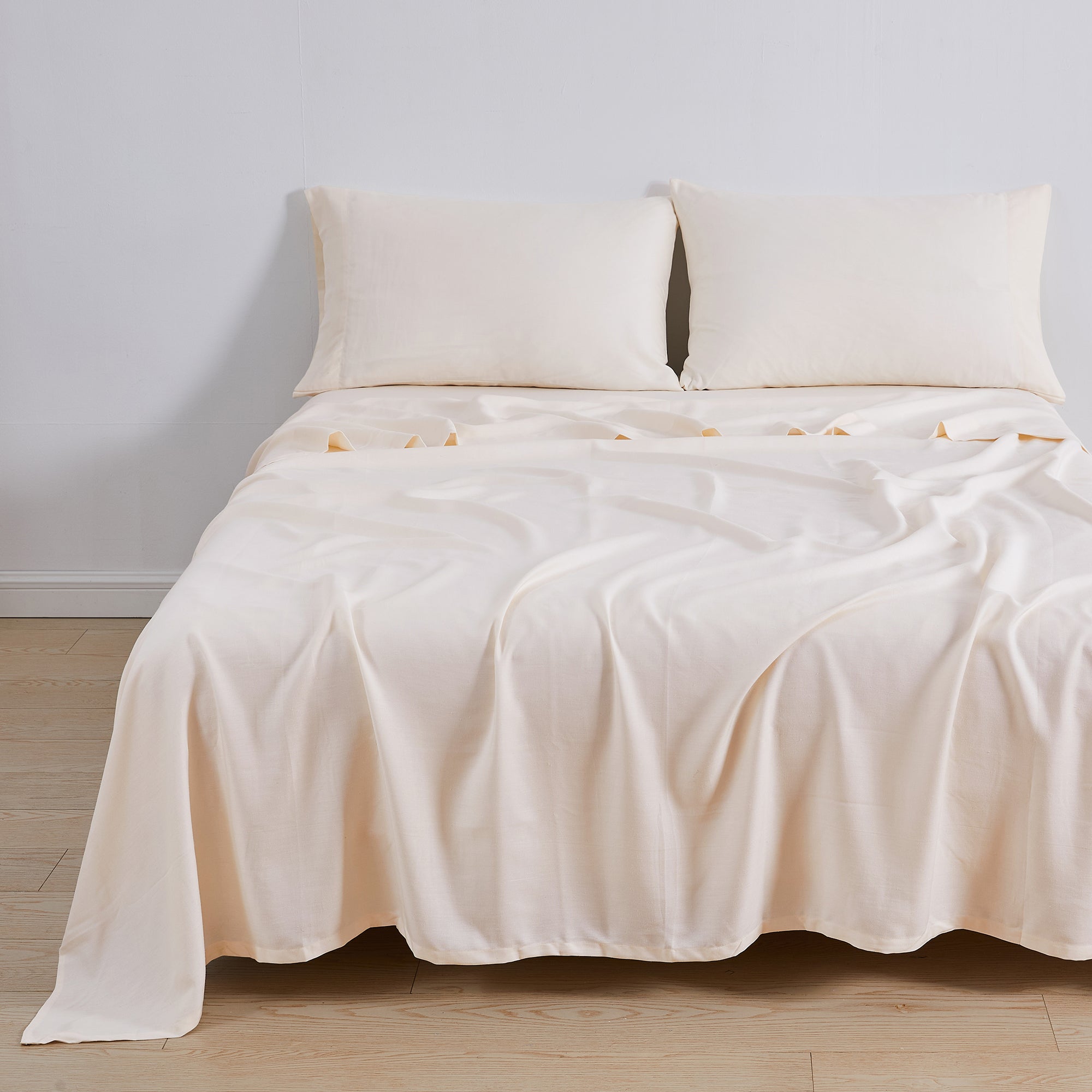 TENCEL™ Lyocell- & Leinen-Mischbettwäsche-Set – Kollektion Magdalena