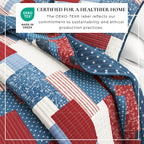 Americana Patchwork Quilt-Set – Kollektion Lowel