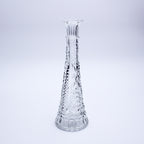Anchor Hocking Stars and Bars Budenvase – Klarglas