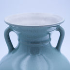 Pastel Green Ceramic Vase - Coors Pottery Tall