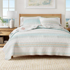 Bettwäsche-Set „Coastal Printed Cotton Quilt“ – Kollektion St. Augustine
