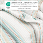 Bettwäsche-Set „Coastal Printed Cotton Quilt“ – Kollektion St. Augustine
