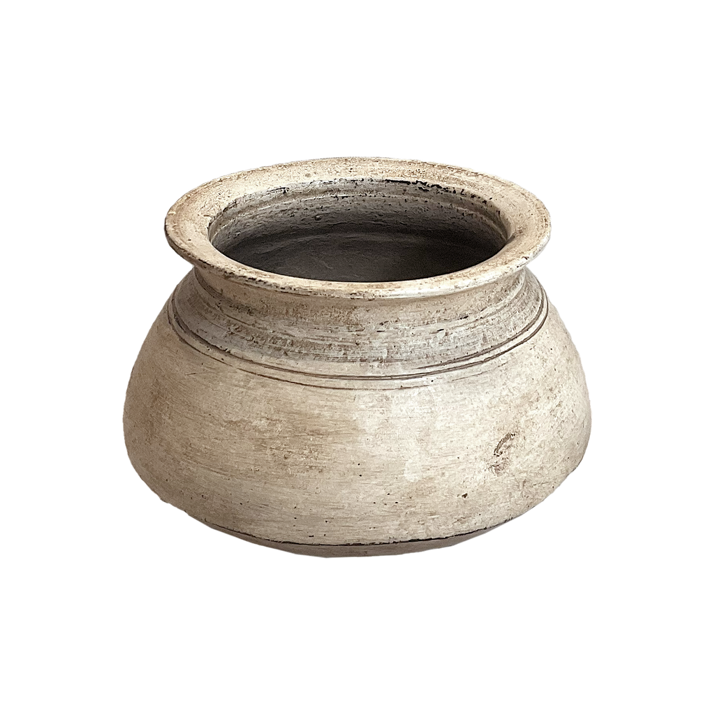Vintage Reclaimed Clay Vessel — 8"