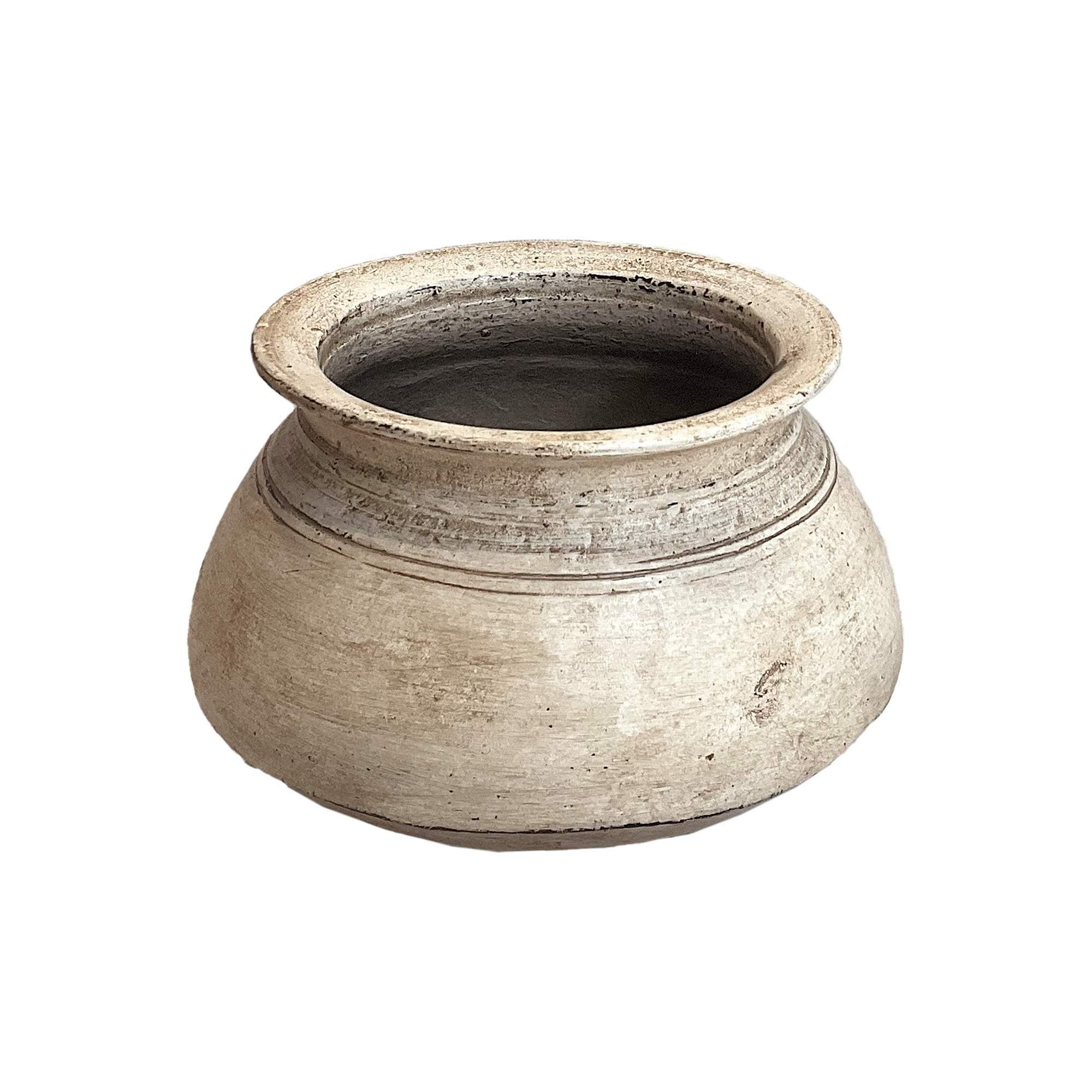 Vintage Reclaimed Clay Vessel — 8"