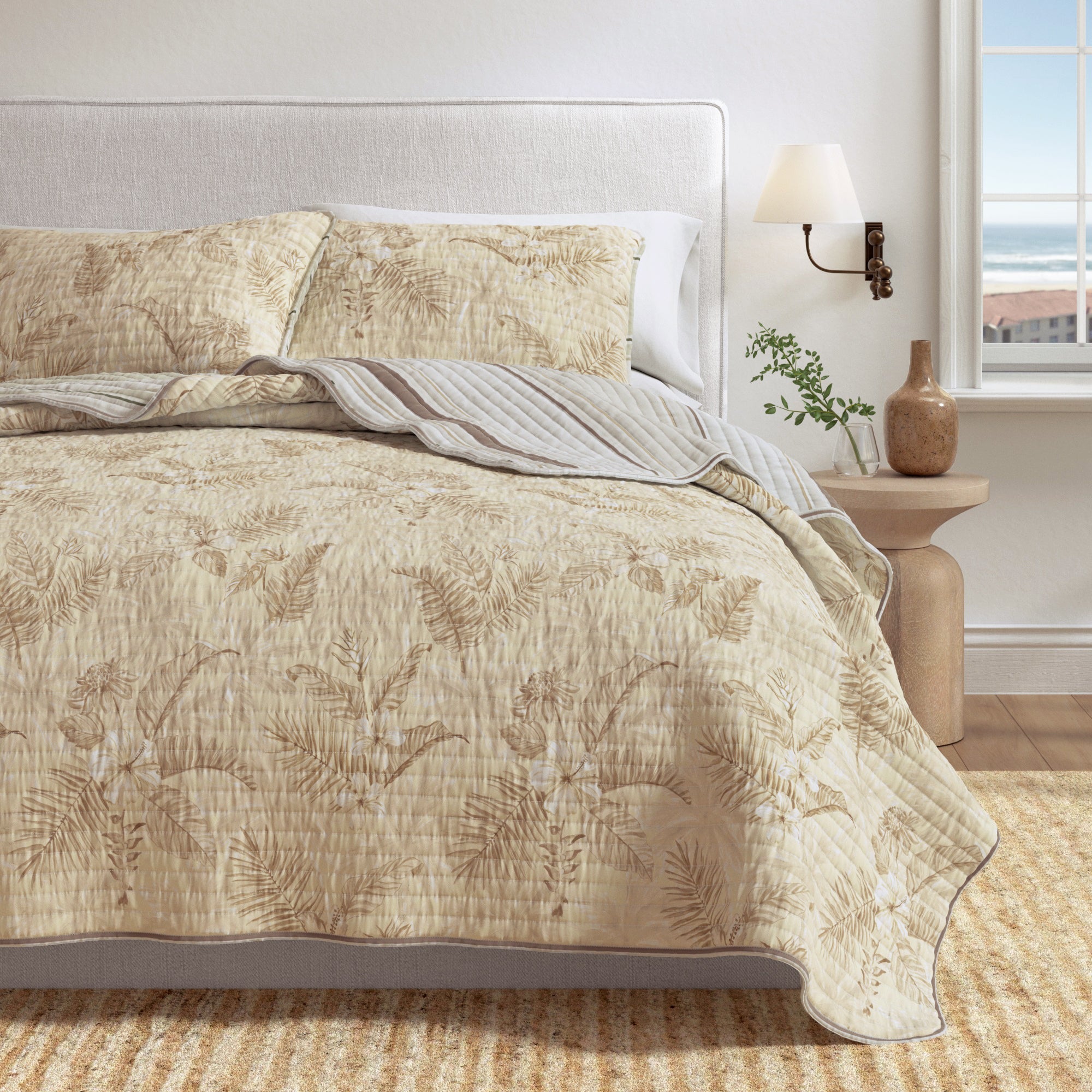 Bettwäsche-Set aus Baumwolle mit Blumenmuster – Mendocino Kollektion
