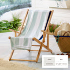 Gestreiftes Cabana-Strandtuch – Edgartown-Kollektion