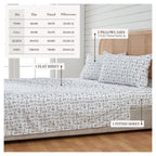 Great Bay Home Newport Bed Sheets - Soft Microfiber
