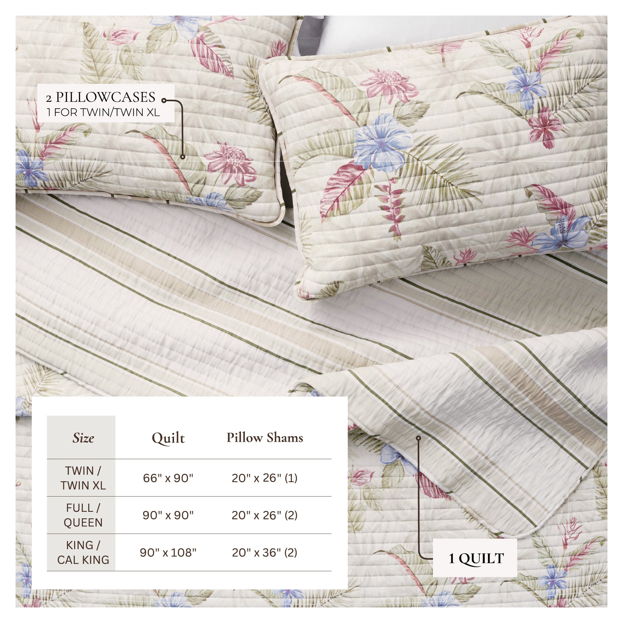 Bettwäsche-Set aus Baumwolle mit Blumenmuster – Mendocino Kollektion