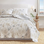 Coral Sea Maze Steppdecken-Set – Newcomb Kollektion
