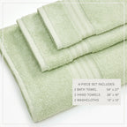 Frottee-Handtuch-Set aus Baumwolle – Kollektion Cooper